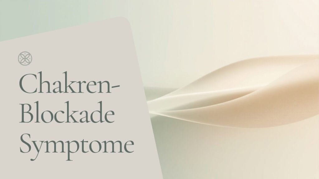 Chakren-Blockade Symptome – ruhige Lichtwellen in Salbeigrün und Sand, Quantum Health Synergy