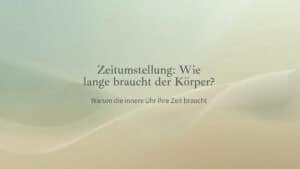 Zeitumstellung Winterzeit: Wie lange braucht der Körper – ruhiger Farbverlauf mit sanften Lichtwellen, Quantum Health Synergy